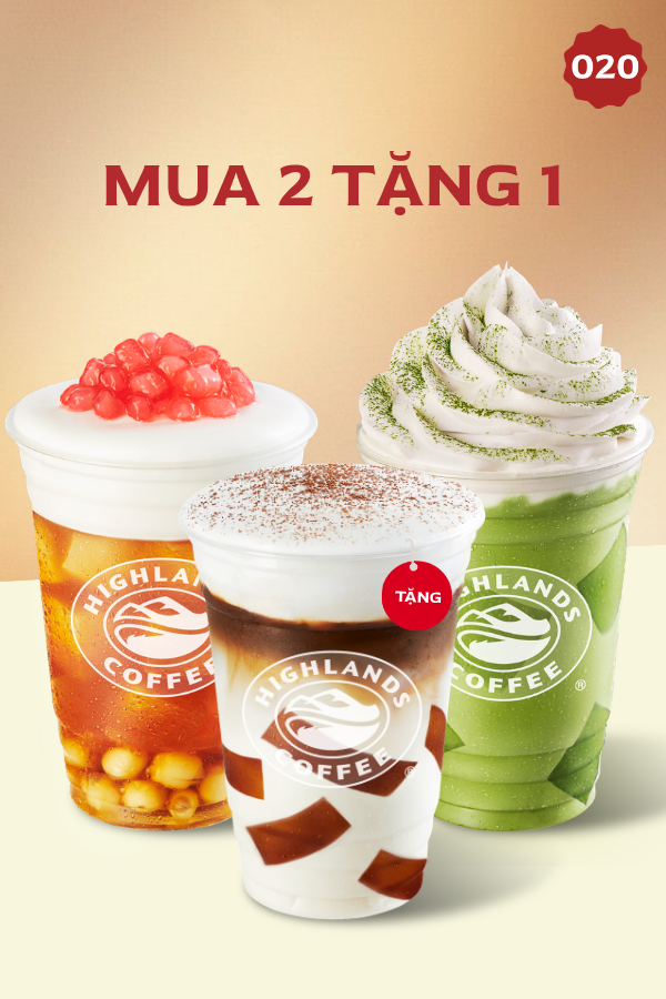 Highlands Coffee - GIẢM 30K CHO HOÁ ĐƠN TỪ 135K
