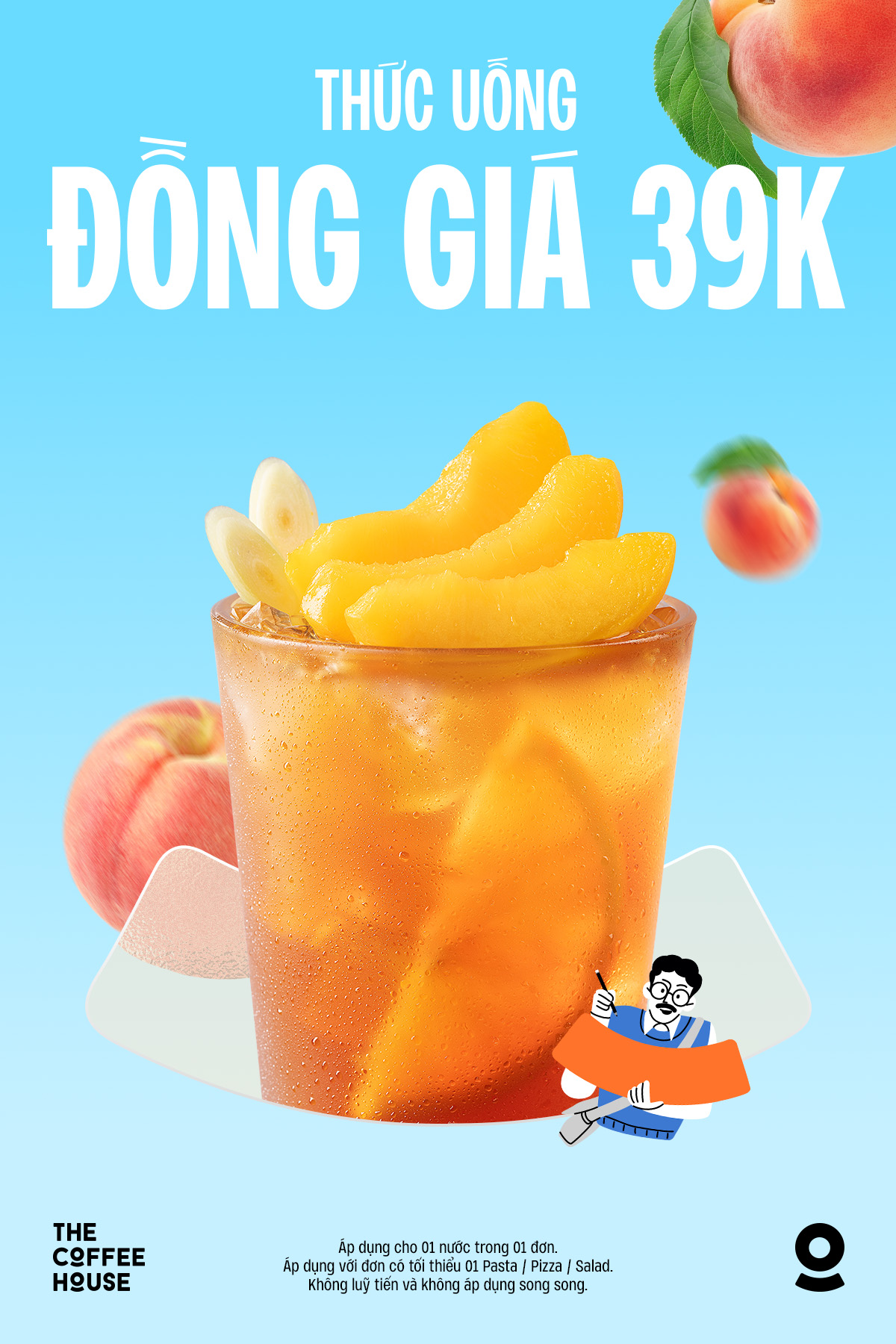 The Coffee House - ĐỒNG GIÁ 39K TRÀ TRÁI CÂY CLOUDTEE